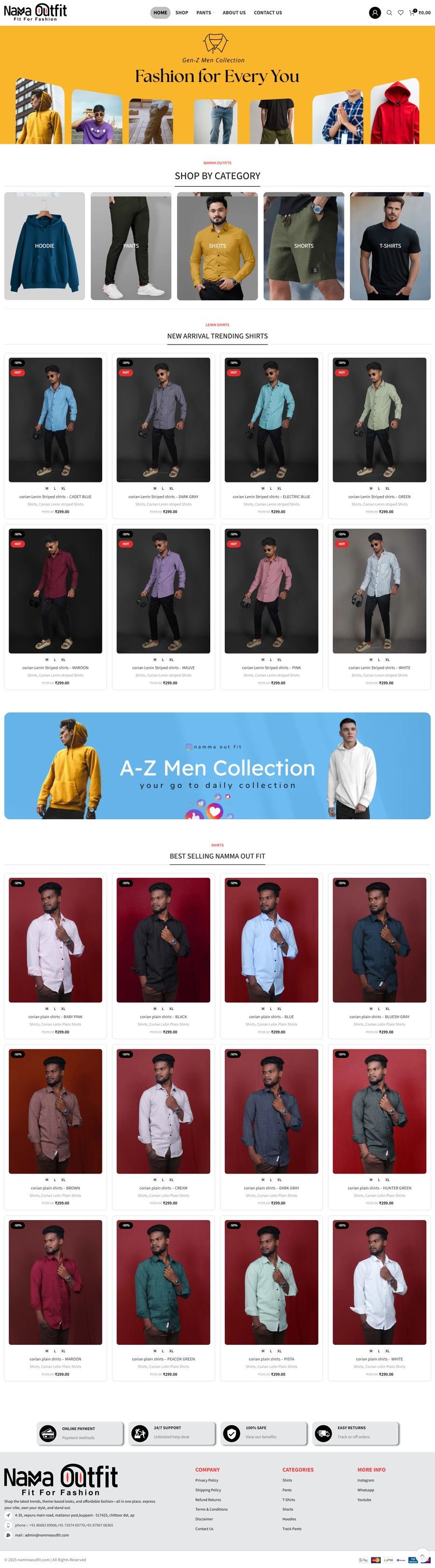 Namma Outfit clothing store